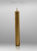 Świece - Magoi Agni Złota świeca z wosku 9x1,2cm (5 sztuk) drim03 - miniaturka - grafika 1