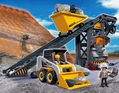 Klocki - Playmobil 4041 - Transporter z ładowarką kompaktową - miniaturka - grafika 1