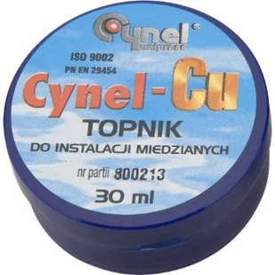 Cynel Zestaw do lutowania instalacji miedzianych, lut i topnik 44E745 - Akcesoria do lutowania - miniaturka - grafika 2