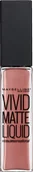 Błyszczyki do ust - Maybelline MAYBELLINE_Vivid Matte Liquid Lip Color matowy błyszczyk do ust 05 Nude Flush 8ml - miniaturka - grafika 1