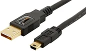 Kable USB - AmazonBasics kabel USB 2.0 złącze męskie typu A na mini B, 0,9 metrów - miniaturka - grafika 1
