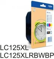 Tusze oryginalne - Brother LC125CMY - miniaturka - grafika 1