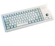 Klawiatury - Cherry G84  4400 lubeu-0 klawiatura USB 84 przycisków IBM MF US + trackball jasny szary G84-4400LUBEU - miniaturka - grafika 1