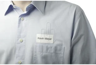 Durable Identyfikator samoprzylepny z materiału Badgefix 30 x 60mm 20 arkuszy 83 - Artykuły biurowe - miniaturka - grafika 2