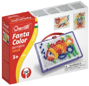 Quercetti FANTACOLOR MOZAIKA 10mm 150szt GXP-506139 - Zabawki kreatywne - miniaturka - grafika 8