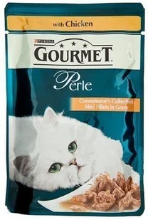 Purina Gourmet Perle mini fileciki mokra karma dla kota z kurczakiem w sosie 85g - Mokra karma dla kotów Purina Gourmet Perle mini fileciki mokra karma dla kota z kurczakiem w sosie 85g - Mokra karma dla kotów - miniaturka - grafika 2