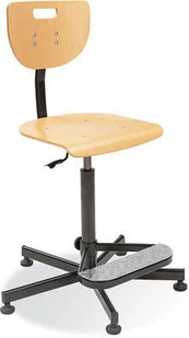 Fotel biurowy, krzesło biurowe Nowy Styl KRZESŁO WEREK foot base - Fotele i krzesła biurowe - miniaturka - grafika 2