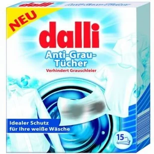 Dalli chusteczki przeciw farbowaniu DO PRANIA BIAŁYCH TKANIN 15SZT (51390987) - Środki do prania - miniaturka - grafika 2