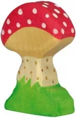 Figurki dla dzieci - Holztiger Drewniany muchomor 80233 - miniaturka - grafika 1