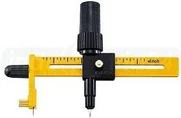 OLFA nóż-cyrkiel do wycinania kół CMP-1 / DX (10 ostrzy w komplecie) (produkt wy - Nożyce i noże - miniaturka - grafika 3