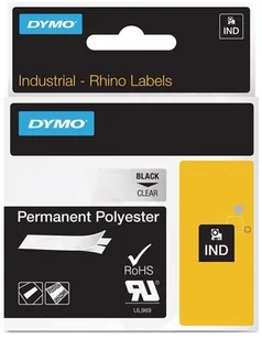 Dymo Etykieta przemysłowa 622290 do 6500 Oryginalna kolor czarny na przezro - Etykiety do drukarek Dymo Etykieta przemysłowa 622290 do 6500 Oryginalna kolor czarny na przezro - Etykiety do drukarek - miniaturka - grafika 2