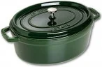 Garnki - Staub Cocotte 27 cm Zielony 40509-647-0 - miniaturka - grafika 1