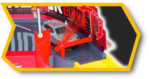 Smoby Majorette Garaż miejski Motor City 205-8211 21 205 8211 - Tory, garaże, parkingi - miniaturka - grafika 8