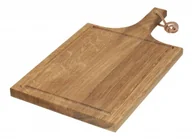 Deski do krojenia - Practic Deska do krojenia dębowa ŚREDNIA 41 x 23 cm - miniaturka - grafika 1