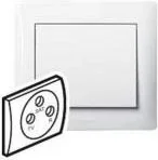 Legrand 771073 okładka antena-gniazdko 3 otworów TV-R-S... 771073 - Pozostałe oświetlenie - miniaturka - grafika 2