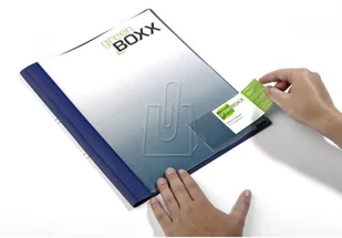 Durable Samoprzylepna kieszeń na wizytówki Pocketfix 90 x 57mm 100 sztuk 8379-19 - Etykiety samoprzylepne i bloki etykiet - miniaturka - grafika 2