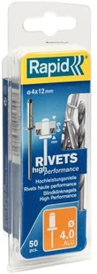 Rapid Nity wzmocnione  śr. 4 x 12 mm 50 szt. - Nity - miniaturka - grafika 2