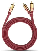 Kable - Oehlbach OEHLBACH NF SUBWOOFER Y-Kabel 2 cinch czerwono -, czerwony 20562 - miniaturka - grafika 1