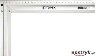 Topex Kątownik budowlany aluminiowy 300x175mm kat:30C363 - Sprzęt geodezyjny - miniaturka - grafika 2