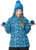 Kurtki narciarskie - Horsefeathers kurtka zimowa damska CARINA JACKET (blue peru) - miniaturka - grafika 1