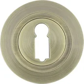 Szyldy i rozety - Domino Rozeta okrągła POD KLUCZ 980 KOLOR BRĄZ GRAFIATTO Szyld 980 M3 BB - miniaturka - grafika 1