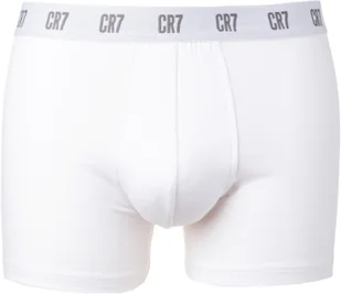 Cristiano Ronaldo CR7 Bokserki 3-pak Biały XL - Majtki męskie - miniaturka - grafika 2