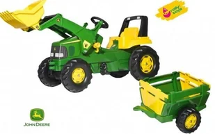 Rolly Toys Traktor John Deere Z Przyczepą - Jeździki dla dzieci - miniaturka - grafika 5