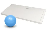 Brodziki prysznicowe - Skiendi BK55TR 120x80 biały - miniaturka - grafika 1