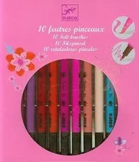 Djeco Flamastry dwustronne, 10 kolorów - Markery permanentne - miniaturka - grafika 2