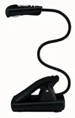 Lampy stojące - Wedo 2541001 lampka LED do czytania, mocowana na klips, czarna 2541001 - miniaturka - grafika 1