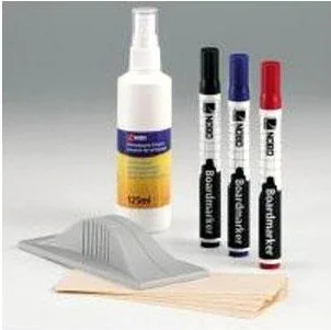 Nobo Zestaw startowy do tablic suchościeralnych AC6203 - Akcesoria do tablic - miniaturka - grafika 2