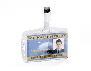 Durable Etui z klipem 54 x 85mm 25 sztuk 8005 - Identyfikatory - miniaturka - grafika 4