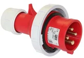 Osprzęt siłowy - PCE Wtyczka siłowa odbiornikowa przenośna Twist IP67 16A 400V 3P+Z 0142 6 - miniaturka - grafika 1