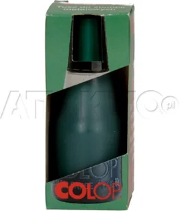 Colop Tusz stemple 25ml czerwony metalowe PY6011 - Tusz do pieczątek - miniaturka - grafika 2
