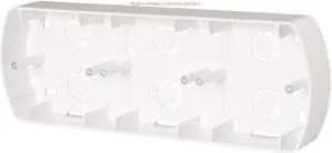 Karlik Puszka montażowa pozioma potrójna TREND PTH-3 - Wyłączniki światła i elektryczne - miniaturka - grafika 2