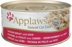Applaws Puszka dla kota Kurczak i Kaczka 70g 10344 - Mokra karma dla kotów - miniaturka - grafika 2