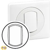 Wyłączniki światła i elektryczne - Legrand Celiane Klawisz ip44 Pojedynczy biały 067801 - miniaturka - grafika 1