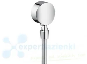 Hansgrohe 27506000 Przyłącze węża z przegubem kulowym DN15 z zaworem zwrotnym Fi - Akcesoria łazienkowe - miniaturka - grafika 5
