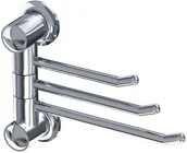 Wieszaki łazienkowe - Andex Wieszak potrójny, chrom - 010CC - miniaturka - grafika 1