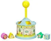 Klocki - Hasbro Playskool Dobranocy Ogród -Karuzelka z klockami 349500 - miniaturka - grafika 1