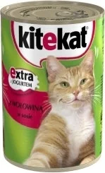 Kitekat Z WOŁOWINĄ 400g - Mokra karma dla kotów - miniaturka - grafika 2