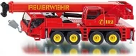Samochody i pojazdy dla dzieci - Siku Samochód strażacki z dźwigiem 2110 - miniaturka - grafika 1