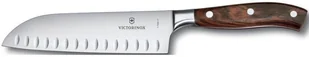 Victorinox Nóż Santoku ryflowane ostrze 17 cm 7.7320.17G Grand Maître Rosewood Collection 7.7320.17G - Noże kuchenne - miniaturka - grafika 2