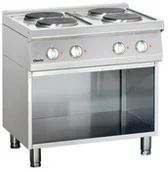 Piece, kotły  i płyty grzejne gastronomiczne - Bartscher 4-płytowa kuchnia elektryczna - miniaturka - grafika 1