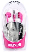 Słuchawki - Maxell EB-98 różowe (303454.00.CN) - miniaturka - grafika 1