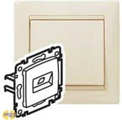 Gniazdka elektryczne - Legrand Valena gniazdo 2xrj45 cat6 utp 774147 - miniaturka - grafika 1