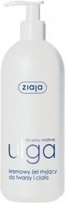 Ziaja ULGA DLA SKÓRY WRAŻLIWEJ - KREMOWY ŻEL MYJĄCY DO TWARZY I CIAŁA 400ml - Kosmetyki do kąpieli - miniaturka - grafika 2
