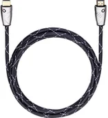 Kable - Oehlbach Kabel TV Monitor HDMI 125 EASY CONNECT STEEL [1x Złącze męskie HDMI - 1 - miniaturka - grafika 1