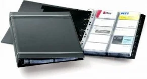 Durable Album VISIFIX A4 na 400 wizytówek z przekładkami antracytowy - Wizytowniki Durable Album VISIFIX A4 na 400 wizytówek z przekładkami antracytowy - Wizytowniki - miniaturka - grafika 1