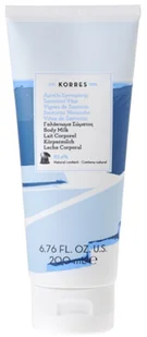 Korres Santorini Vine Body Milk nawilżające mleczko do ciała o zapachu kwiatu winorośli 200ml - Balsamy i kremy do ciała - miniaturka - grafika 2